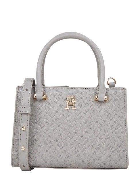 TOMMY HILFIGER TH ETERNITY Mini bolso de mano, con bandolera gris universal - Bolsos Mujer