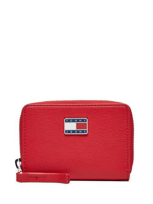 TOMMY HILFIGER TOMMY JEANS PILLOW Monedero con cremallera alrededor al rojo vivo - Carteras Mujer