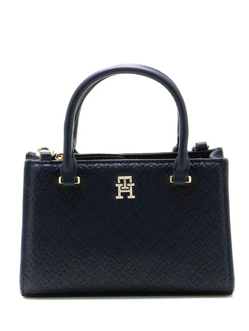 TOMMY HILFIGER TH ETERNITY Mini bolso de mano, con bandolera espacio azul - Bolsos Mujer