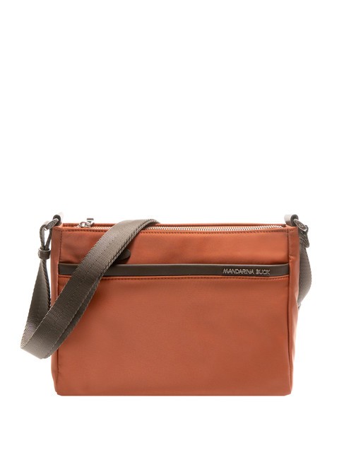 MANDARINA DUCK HUNTER Bolso bandolera de nailon arcilla cocida - Bolsos Mujer