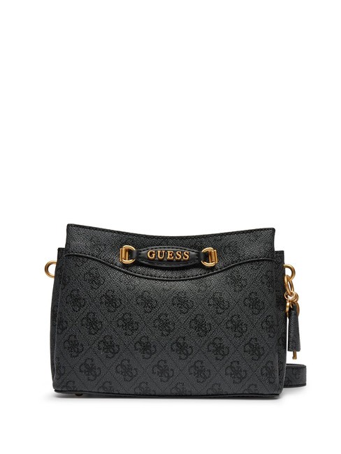 GUESS EMERA 4G Bolsa de hombro bolsa de asas Vikky Large Roo Coalog - Bolsos Mujer