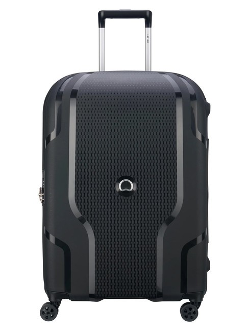 DELSEY CLAVEL MR  Carro mediano, ampliable negro - Trolley Rígidos