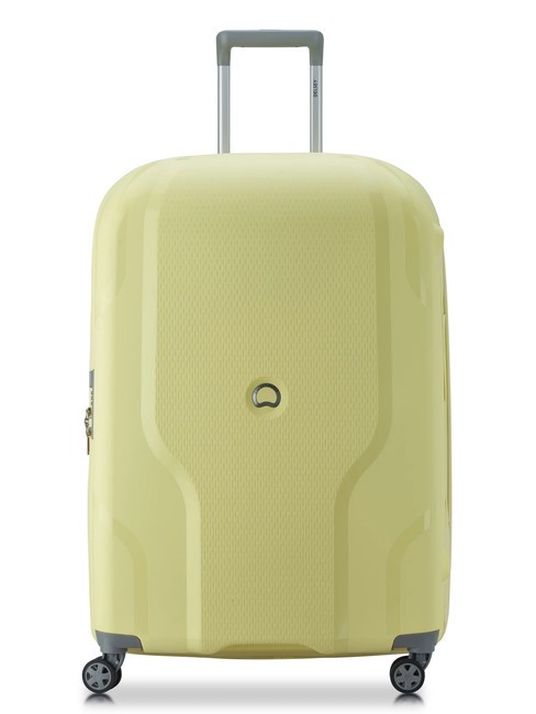 DELSEY CLAVEL MR  Carro grande y extensible amarillo pálido - Trolley Rígidos