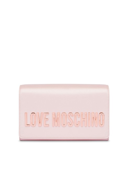 LOVE MOSCHINO BOLD LOVE Bolso de mano con bandolera de cadena polvo - Bolsos Mujer