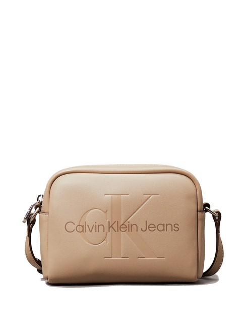 CALVIN KLEIN SCULPTED Camera Bag Mini bolso de hombro vajilla - Bolsos Mujer