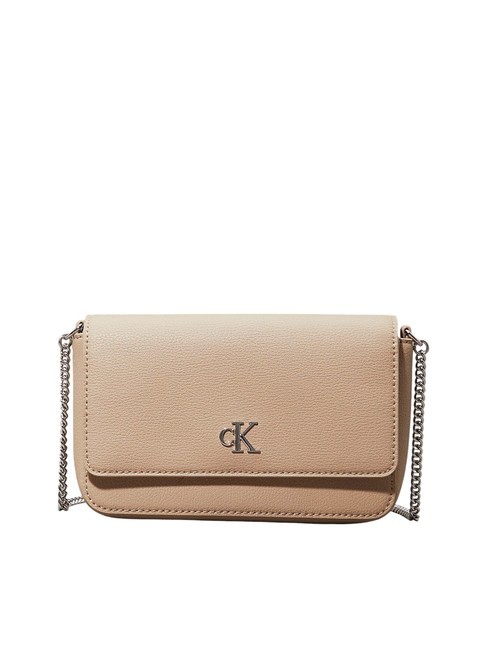 CALVIN KLEIN MINIMAL Bolso de hombro mini con cadena vajilla - Bolsos Mujer