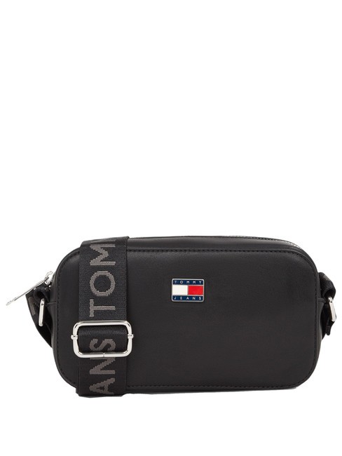 TOMMY HILFIGER TOMMY JEANS DAILY ELEVATED Mini bolso para cámara con correa para el hombro negro - Bolsos Mujer