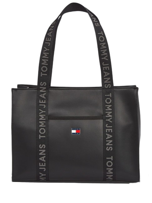 TOMMY HILFIGER TOMMY JEANS DAILY ELEVATED Bolso de hombro negro - Bolsos Mujer