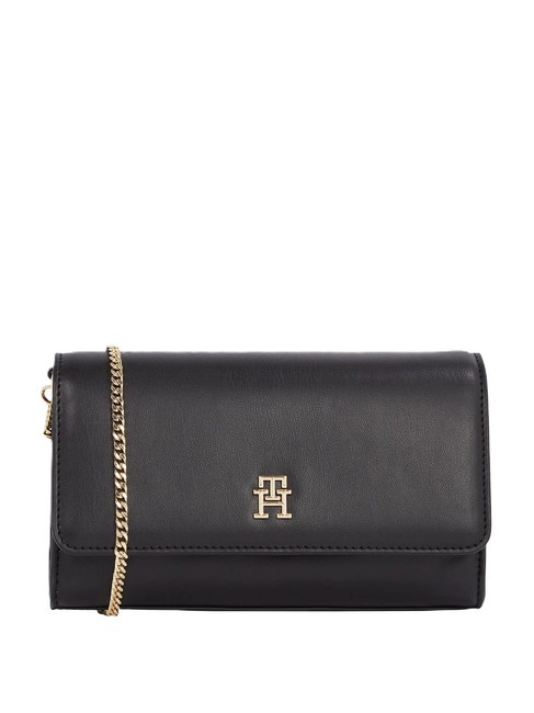 TOMMY HILFIGER TH ETERNITY Chain Mini bolso de hombro negro - Bolsos Mujer