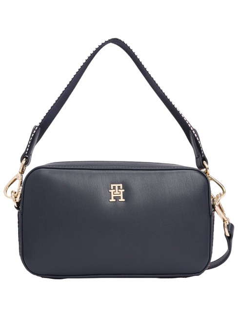 TOMMY HILFIGER TH DISTINCT Mini bolso de mano, con bandolera corporación azul espacial - Bolsos Mujer