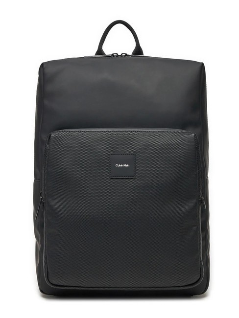 CALVIN KLEIN CK ESSENTIAL RUBBER Mochila para portátil de 15,6" negro engomado - Mochilas para portátil