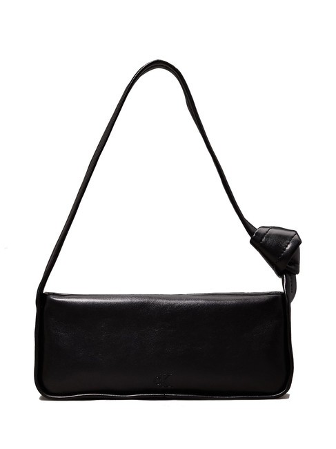 CALVIN KLEIN KNOTTED Bolso de hombro pvh negro - Carteras Mujer