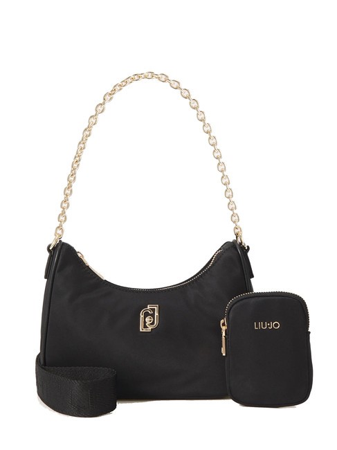 LIUJO ACHALA Bolso bandolera con bolsita NEGRO - Bolsos Mujer