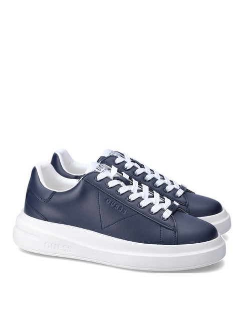 GUESS ELBA  Zapatillas altas azul blanco - Zapatos Hombre