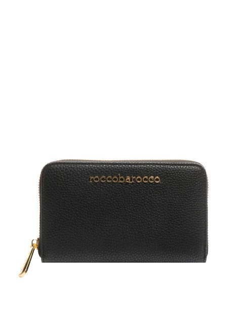 ROCCOBAROCCO CLAIR Cartera mediana con cremallera negro - Carteras Mujer