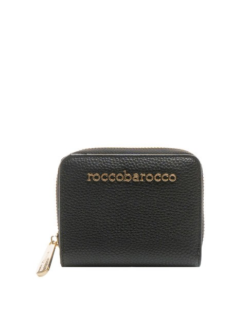 ROCCOBAROCCO CLAIR Cartera monedero pequeña negro - Carteras Mujer