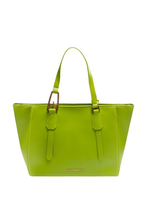 ROCCOBAROCCO GAIA  Bolso Shopping con bandolera verde - Bolsos Mujer