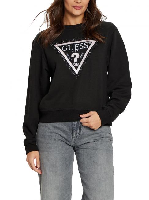 GUESS PYTHON TRIANGLE Camisa de entrenamiento jetbla - Sudaderas de mujer