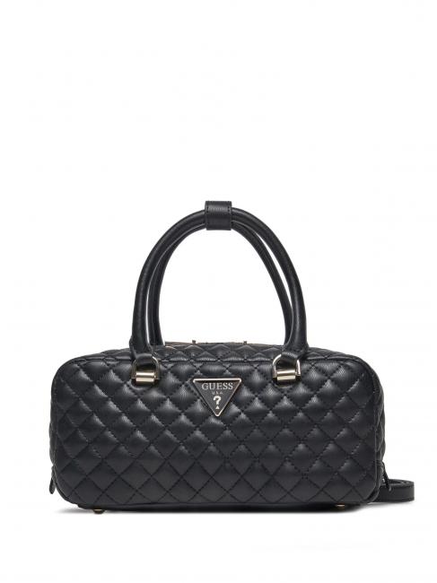 GUESS ECO RIANEE Bolso baúl con bandolera NEGRO - Bolsos Mujer