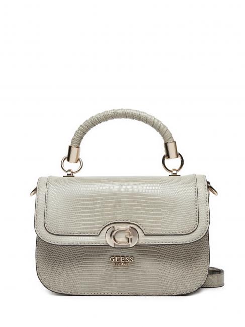 GUESS ORLINA Bolso de mano pequeño con bandolera gris pardo - Bolsos Mujer