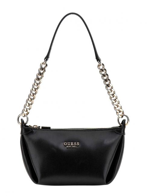 GUESS ECO EVAINE Bolso bandolera pequeño NEGRO - Bolsos Mujer