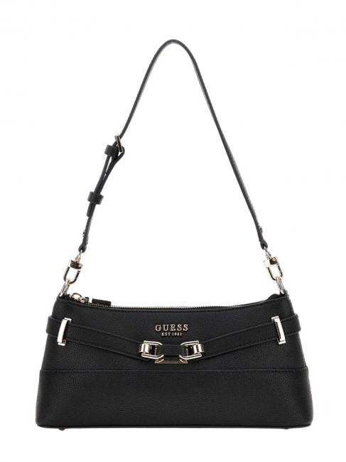 GUESS SILVYE Bolso de hombro NEGRO - Bolsos Mujer