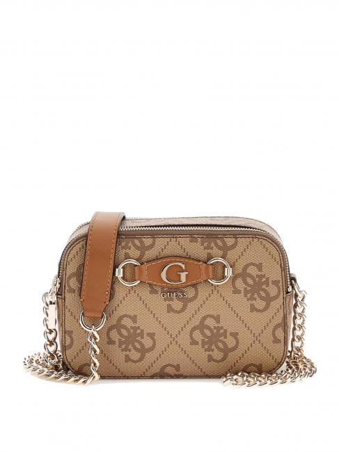 GUESS IZZY Bolsa para cámara con dos cremalleras LOGOTIPO DE LECHE - Bolsos Mujer