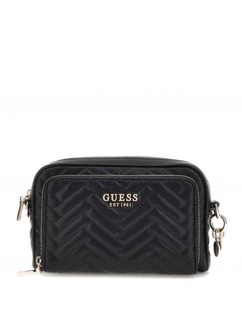 GUESS ANNING Bolso de dormitorio acolchado NEGRO - Bolsos Mujer