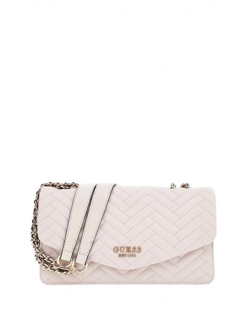 GUESS ANNING Bolso acolchado convertible STONE - Bolsos Mujer