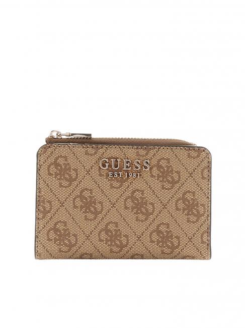 GUESS LAUREL 4G Titular de la tarjeta LOGOTIPO DE LECHE - Carteras Mujer