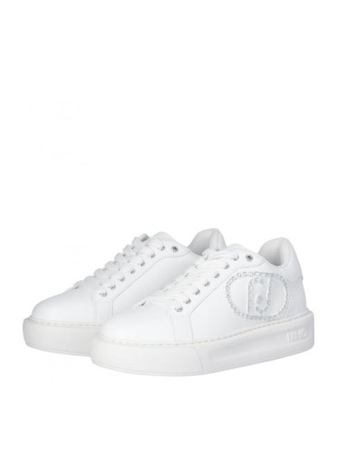 LIUJO KYLIE 32 Zapatillas con logo joya blanco - Zapatos Mujer