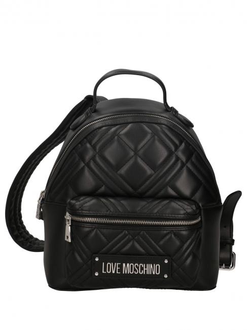 LOVE MOSCHINO QUILTED Mochila con bolsillo po00bx - Bolsos Mujer