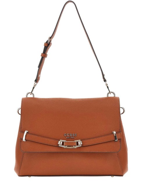 GUESS SILVYE  Bolso de hombro COGNAC - Bolsos Mujer