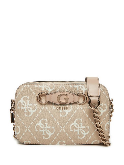 GUESS IZZY  Mini bolso de hombro logotipo de arena - Bolsos Mujer