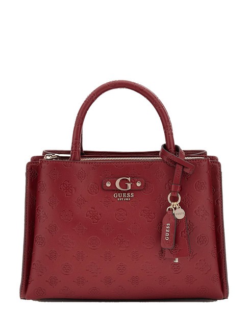 GUESS GERTY Bolso de mano con bandolera burdeos - Bolsos Mujer