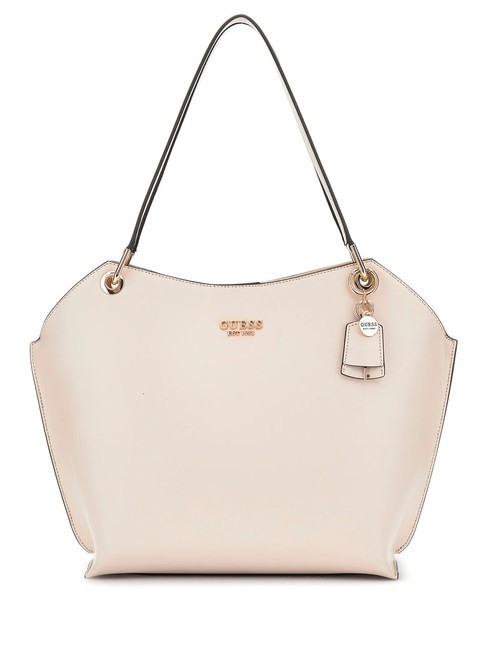 GUESS ECO EVAINE Bolso de hombro STONE - Bolsos Mujer