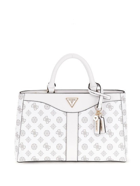 GUESS DORYS LUXURY Bolso de mano, con bandolera logotipo blanco - Bolsos Mujer