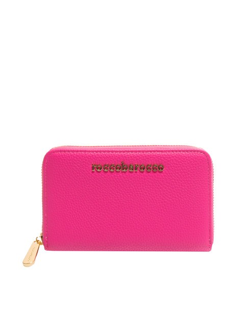 ROCCOBAROCCO CLAIR Cartera mediana con cremallera fucsia - Carteras Mujer