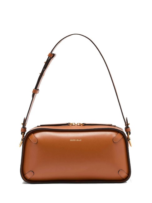 COCCINELLE MALETA CALF Bolso bandolera de piel lisa CUIR - Bolsos Mujer