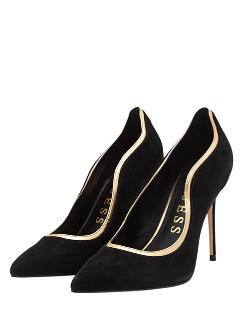 GUESS SABRINA  bombas altas ORO NEGRO - Zapatos Mujer