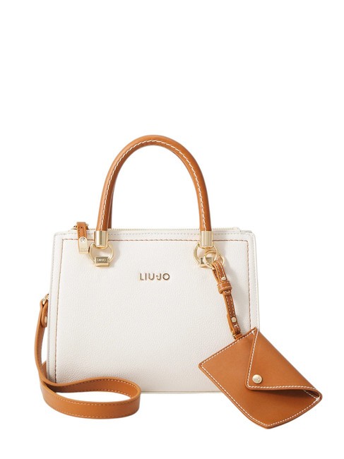 LIUJO MANHATTAN  Bolso de mano, con bandolera crema/salvado - Bolsos Mujer