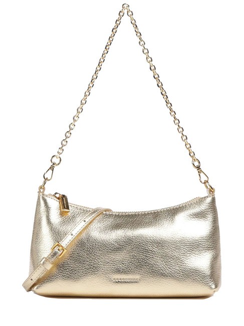 COCCINELLE AURA Mini bolso bandolera, con bandolera dorado - Bolsos Mujer