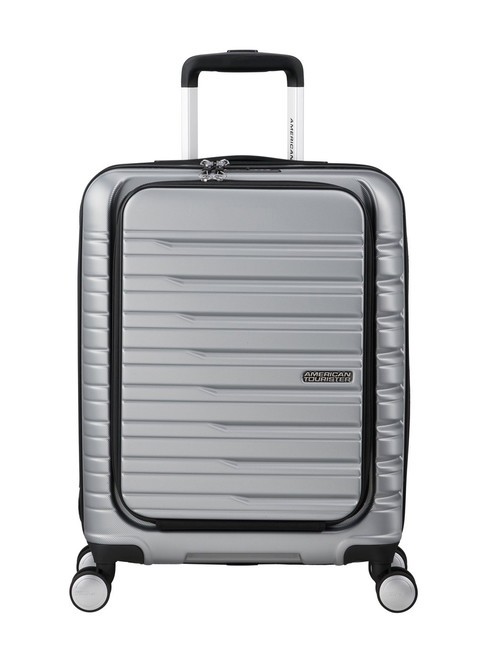 AMERICAN TOURISTER FLASHLINE Trolley de cabina con bolsillo para portátil de 15,6" skysilver - Equipaje de mano