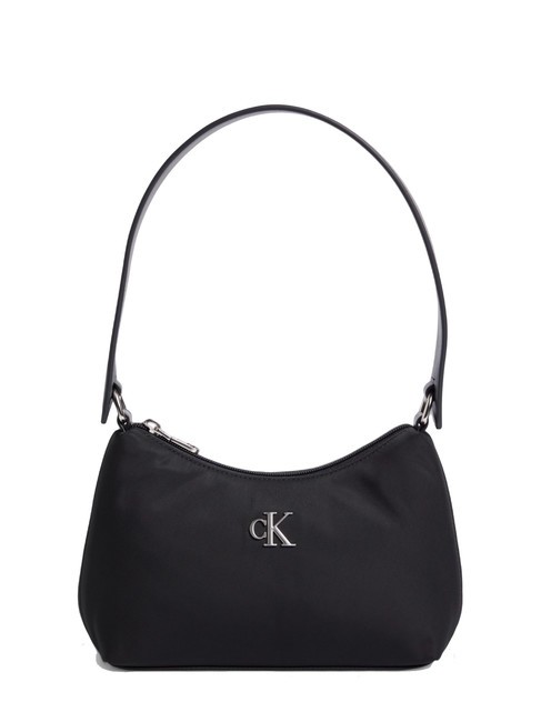 CALVIN KLEIN SLEEK NYLON Bolso de hombro pvh negro - Bolsos Mujer