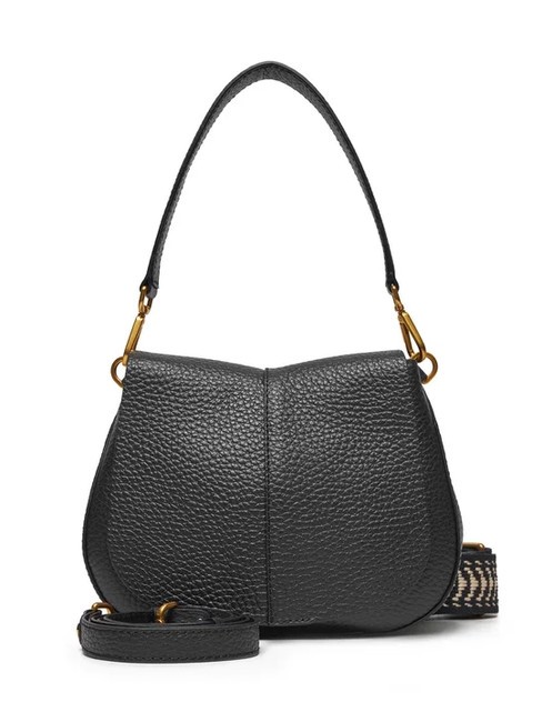 GIANNI CHIARINI HELENA ROUND Bolso bandolera con doble bandolera negro - Bolsos Mujer