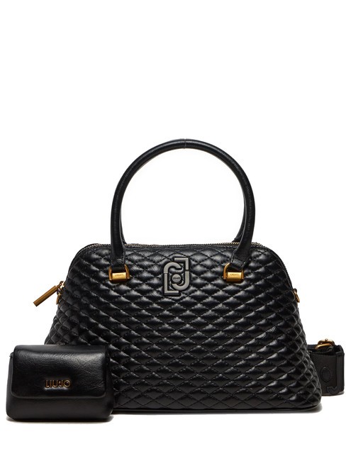 LIUJO ACHALA Quilted Bolso de mano, con bandolera NEGRO - Bolsos Mujer