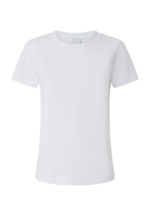 PINKO START camiseta con logo blanco brillante - camiseta