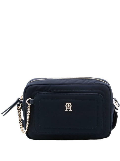 TOMMY HILFIGER TH SPRING Mini bolso para cámara con correa para el hombro espacio azul - Bolsos Mujer