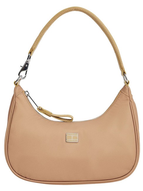 TOMMY HILFIGER TOMMY JEANS ICONIC Bolso de hombro caqui natural - Bolsos Mujer