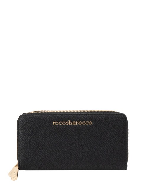 ROCCOBAROCCO CLAIR Cartera con cremallera negro - Carteras Mujer